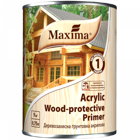 Acrylic wood-protective primer Maxima