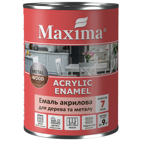 Maxima Емаль акрилова для дерева та металу 