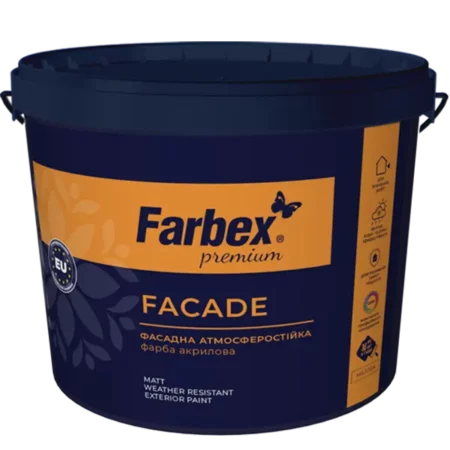 Farbex Facade - Краска фасадная высококачественная водно-дисперсионная акриловая