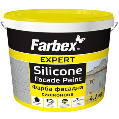 Silicone facade paint Farbex