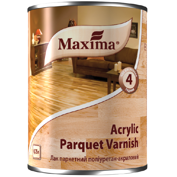 Parquet Varnish polyurethane-acrylic Maxima