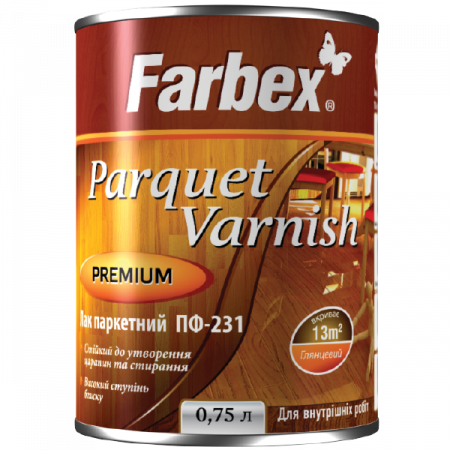 Parquet varnish PP-231 Farbex