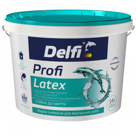 Delfi Profi Latex - Фарба латексна акрилова для стін та стелі