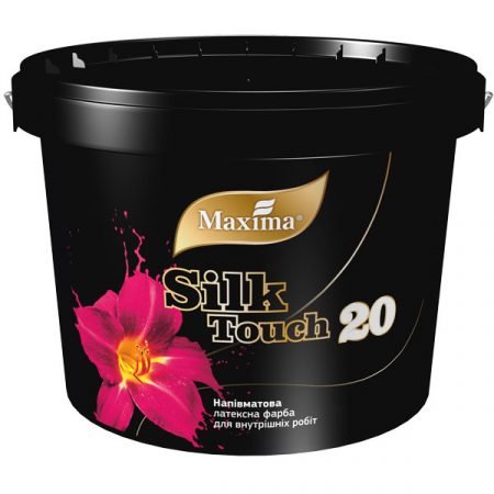 Maxima Silk Touch 20 - Semi-matt interior latex paint