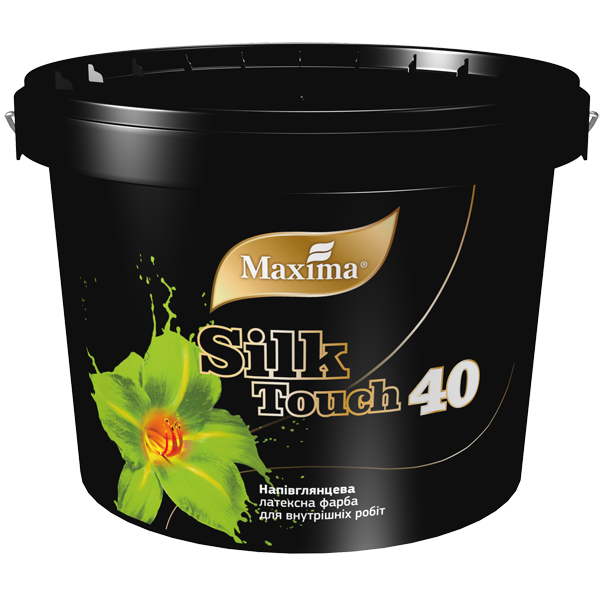 Maxima Silk Touch 40 - Semi-gloss interior latex paint