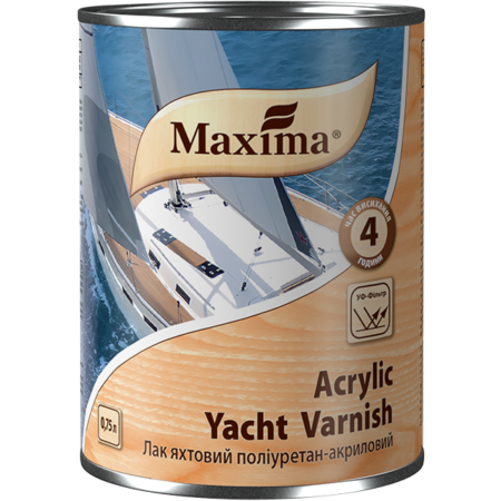 Yacht Varnish polyurethane-acrylic Maxima