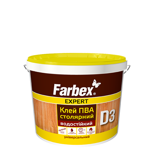 Farbex Carpenter’s glue PVA D3 