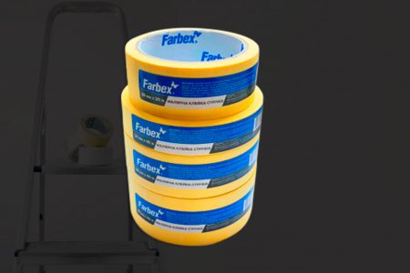 НОВИНКА! Малярная лента на бумажной основе Farbex