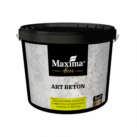 Maxima Decorative coating with the effect of natural stone and concrete Art Beton 