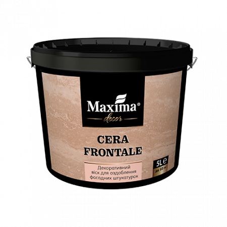 Декоративный воск для отделки фасадных штукатурок Cera Frontale Maxima