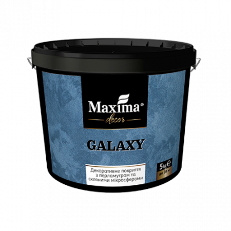 Maxima Декоративное покрытие с перламутром и стеклянными микросферами Galaxy 