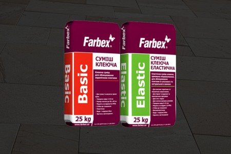 НОВИНКА! Смеси клеящие Farbex