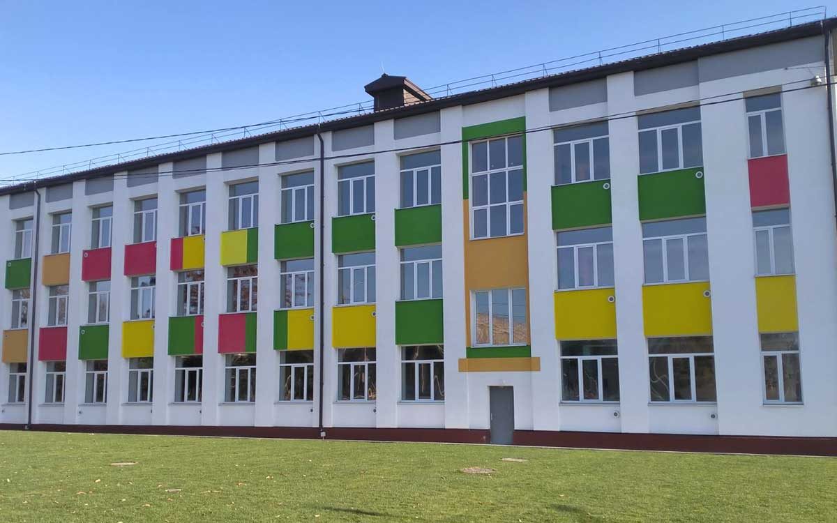 Kamyanske Secondary School - References POLYSAN