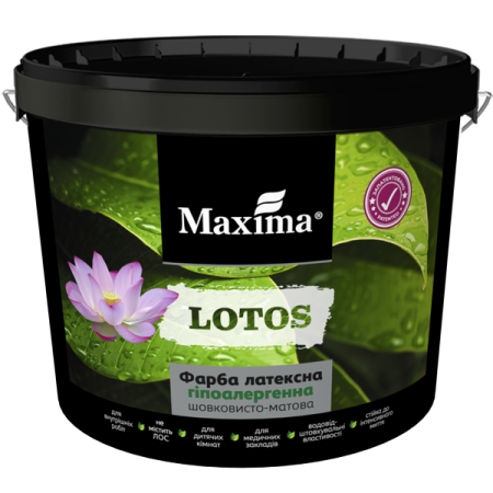 Maxima LOTOS - Гипоаллергенная латексная краска