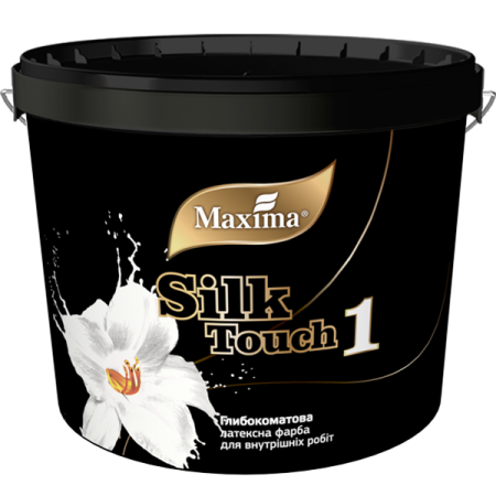 Maxima Silk Touch 1 - Глубокоматовая латексная краска для внутренних работ