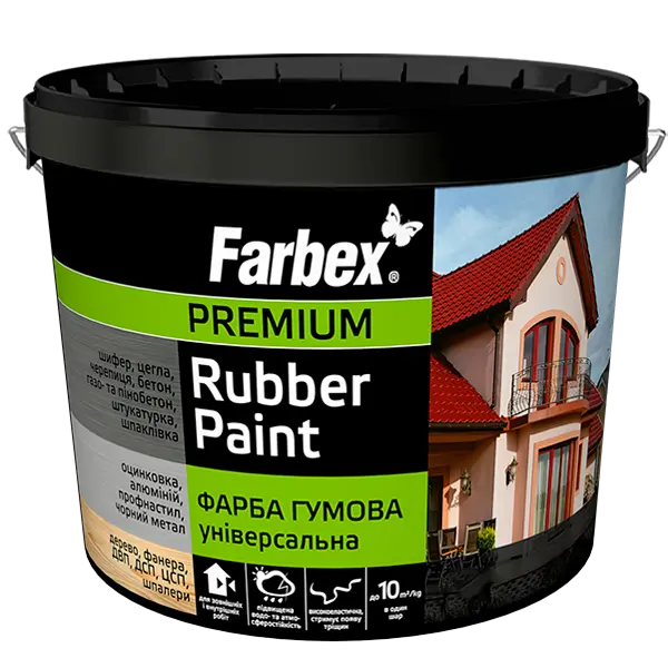 Rubber paint