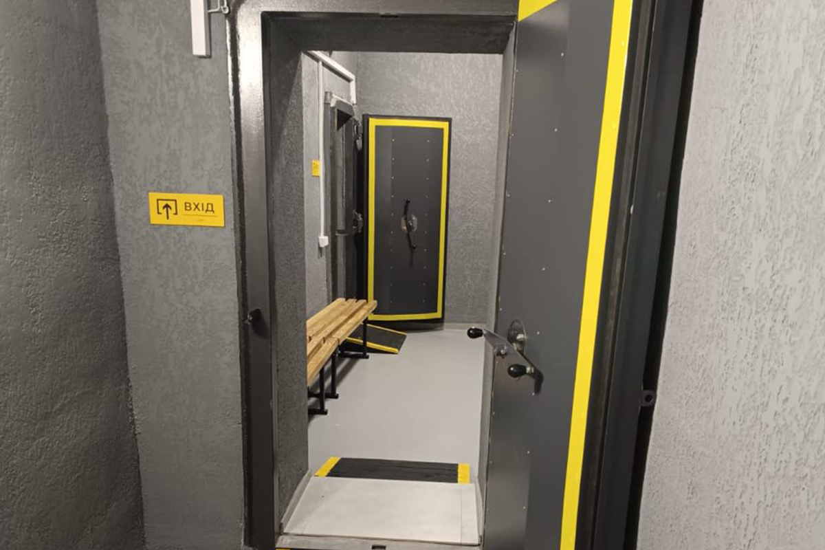 Школьное укрытие Полтавская область