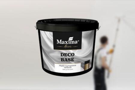 Новинка: ґрунтувальна фарба Deco Base Maxima Decor