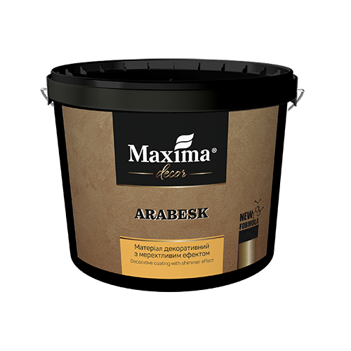 Декоративное покрытие с мерцающим эффектом Arabesk