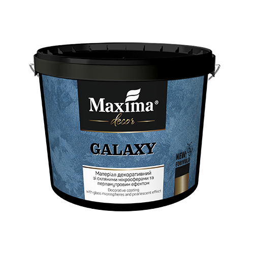 Декоративное покрытие с перламутром и стеклянными микросферами Galaxy