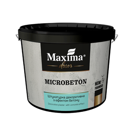 Штукатурка декоративная с эффектом бетона Microbeton Maxima Decor